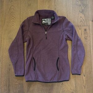 💜 Powder River Outfitters Women’s 1/2 Zip Pullover size MEDIUM